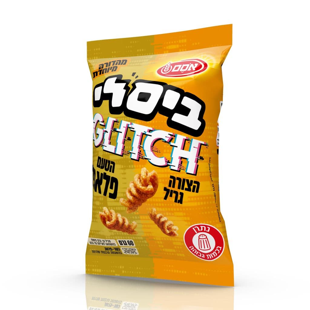 חטיף ביסלי גליץ' בטעם פלאפל, 60 גרם