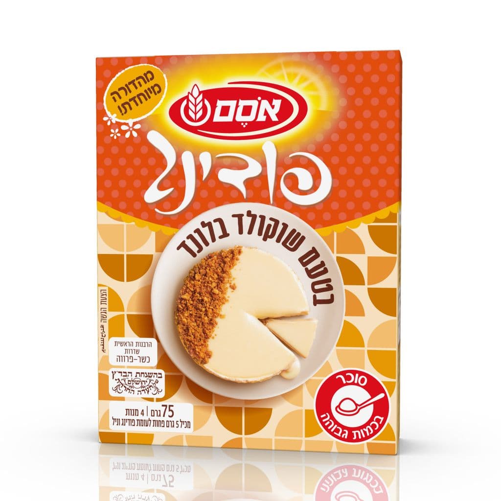 Osem pudding chocolat blond 12*75 g