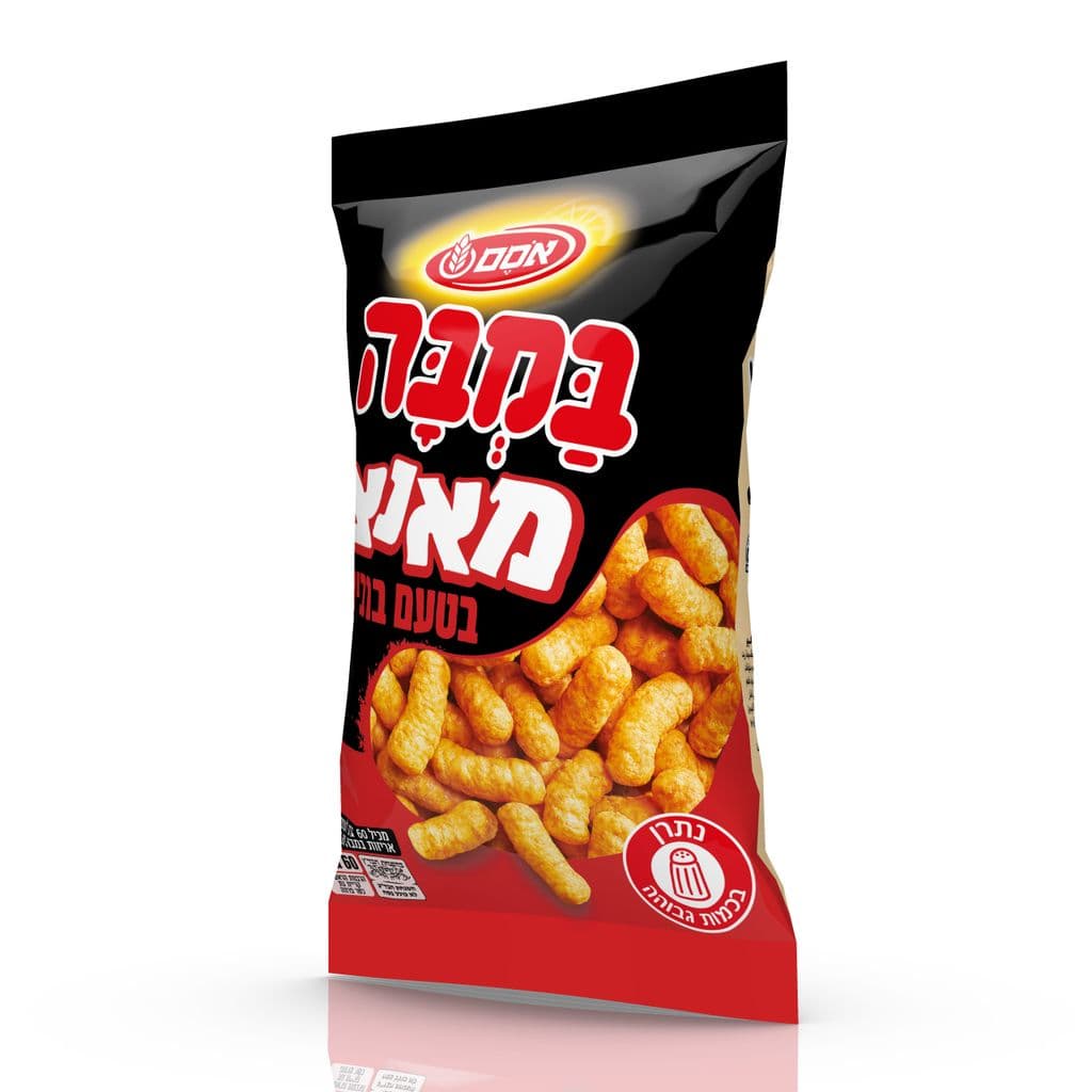 חטיף במבה מאנצ' ברביקיו 60 גרם