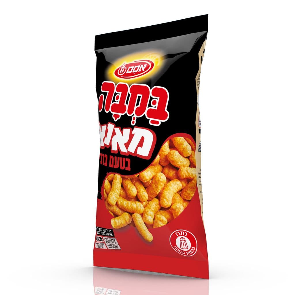 חטיף במבה מאנצ' ברביקיו 150גרם