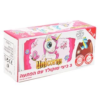 שלישיית ביצי שוקולד(חלב ישראל) – חד קרן