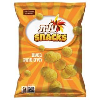 כדורי תירס מתוק 45 גרם עלית