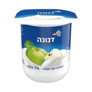 Danone Bio زبادي 3% تفاح أخضر (150 غ)