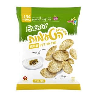 חטיף אורז דקיק עם זעתר