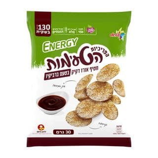 פריכיות דקיקות מאורז מלא בטעם ברביקיו