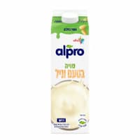 אלפרו משקה סויה וניל בקירור 1לי