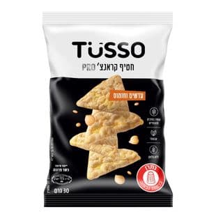 טוסו חטיף קראנצ' פרו עדשים וחומוס 30 גרם