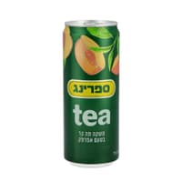 ספרינג תה פח אפרסק 330