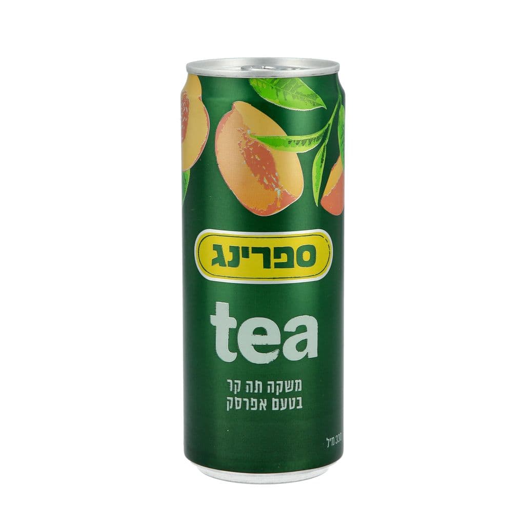 ספרינג תה פח אפרסק 330