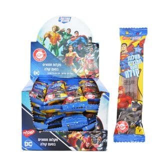 Bâtonnets de réglisse acidulés multicolores, goût cola