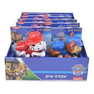 משפריץ מים עם דמות צורנית בדיספליי - מפרץ ההרפתקאות