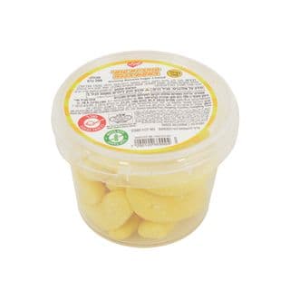 Yellow Banana Gummy Candy in Cup 200 g