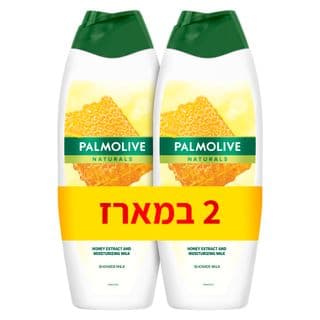 מארז תחליב רחצה שקדים זוג 2*750 מ"ל