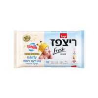 ריצפז פרש מטליות לחות 10 יחידות