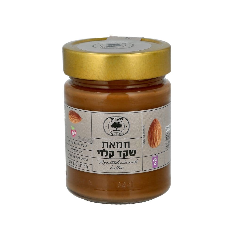 חמאת שקד קלוי 300 גרם