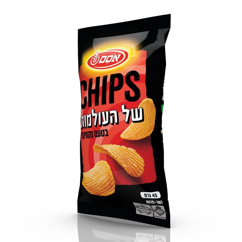 אסם ציפס גלי מקסיקני 45 ג