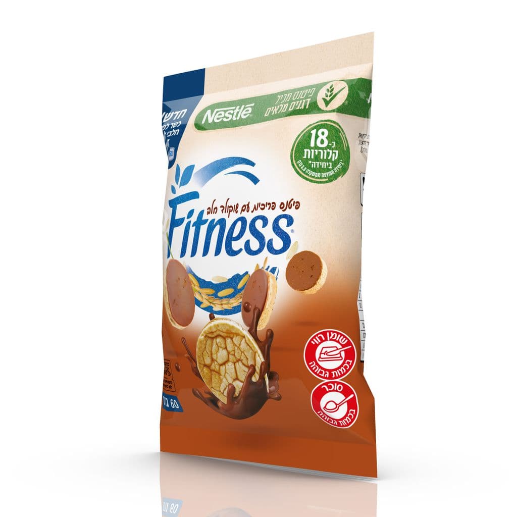 Fitness chocolate-coated rice cakes 60 g