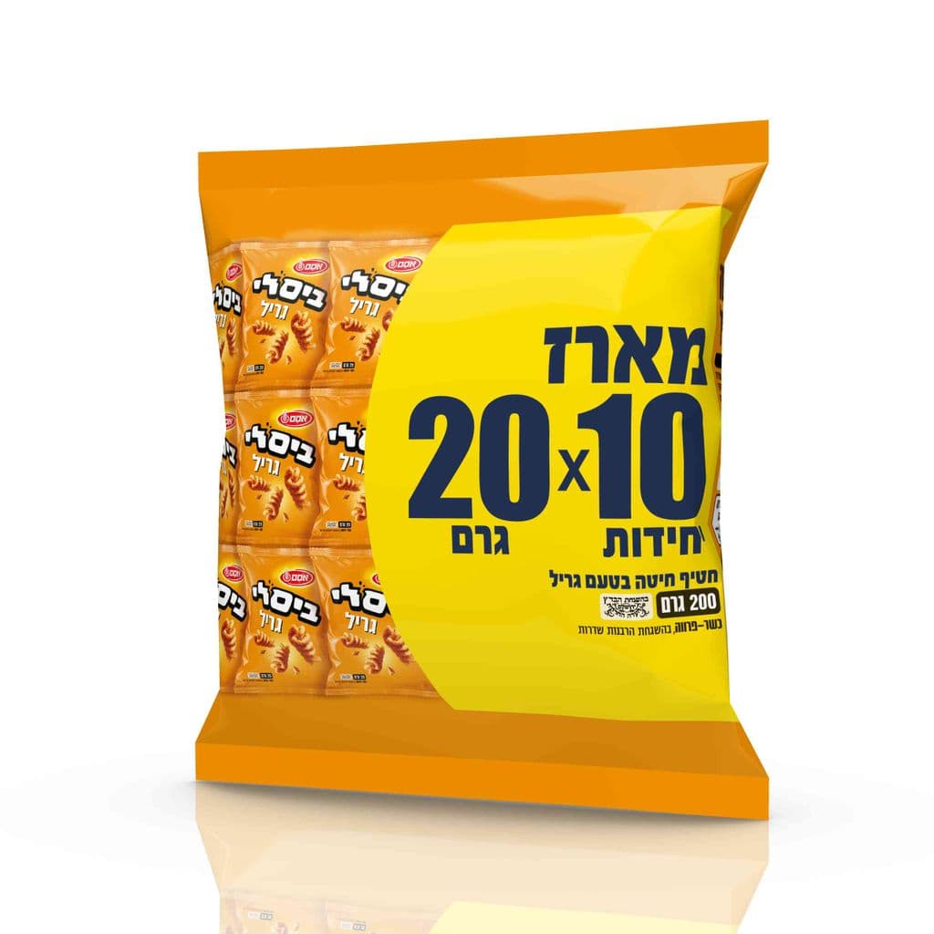 חטיף ביסלי בטעם גריל מארז