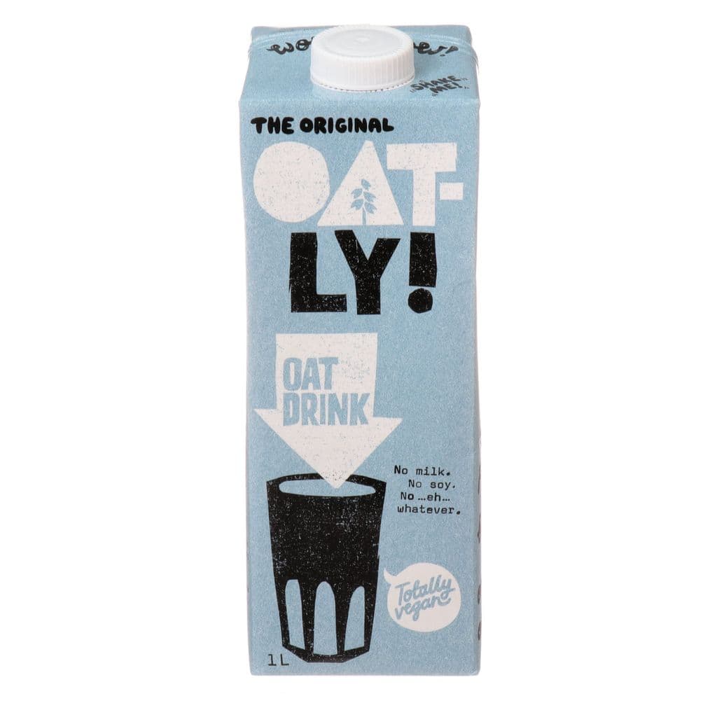 Oatly овсяный напиток, обогащённый кальцием и витаминами