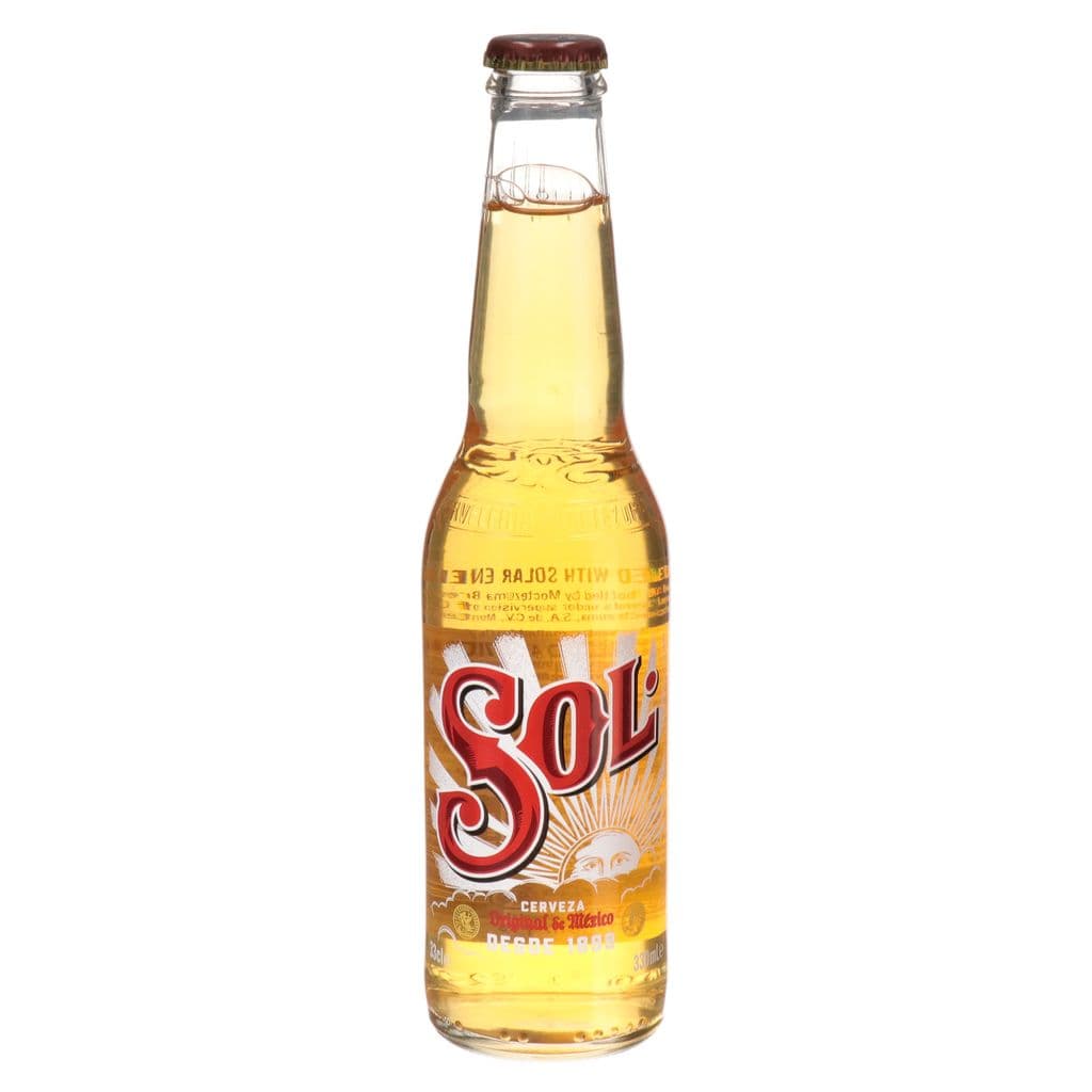 SOL للاستعمال مرة واحدة 330 زجاجة مفردة