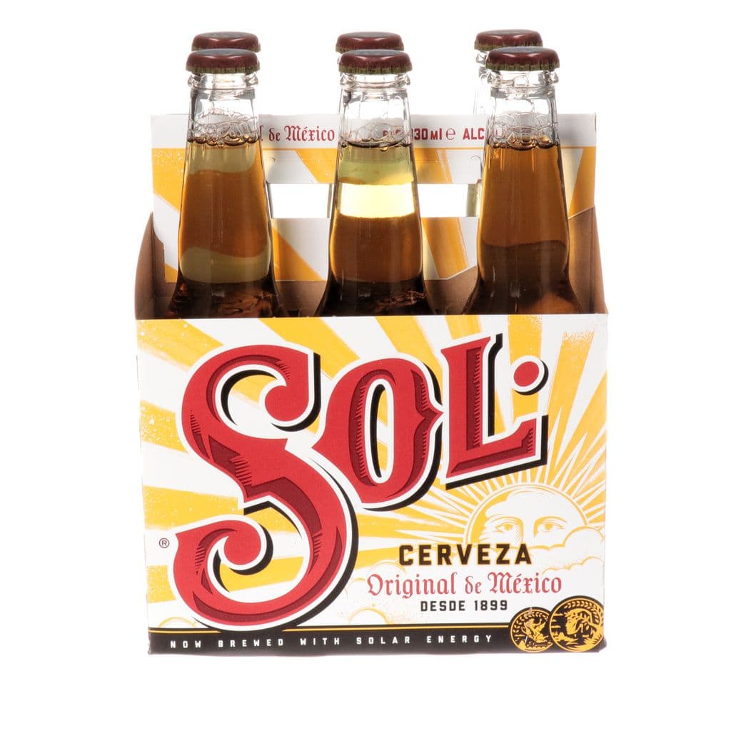 بيرة Sol عبوة ستة (6x330 مل)