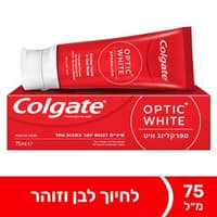 משחת שיניים אופטיק וייט ספרקלינג וייט למראה שיניים לבנות יותר