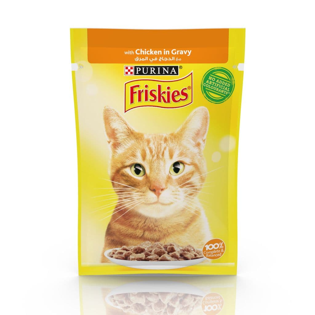 Friskies كيس دجاج بالصلصة