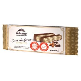 Gaufrette croustillante fourrée à la crème