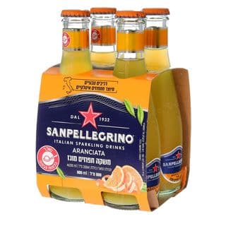 San Pellegrino Naturali со вкусом апельсина, 4 шт.