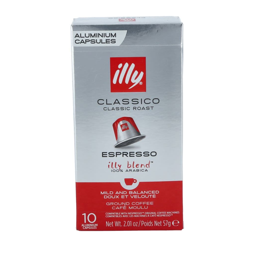 אילי illy קפסולות אספרסו קלאסיקו 10 יחיד
