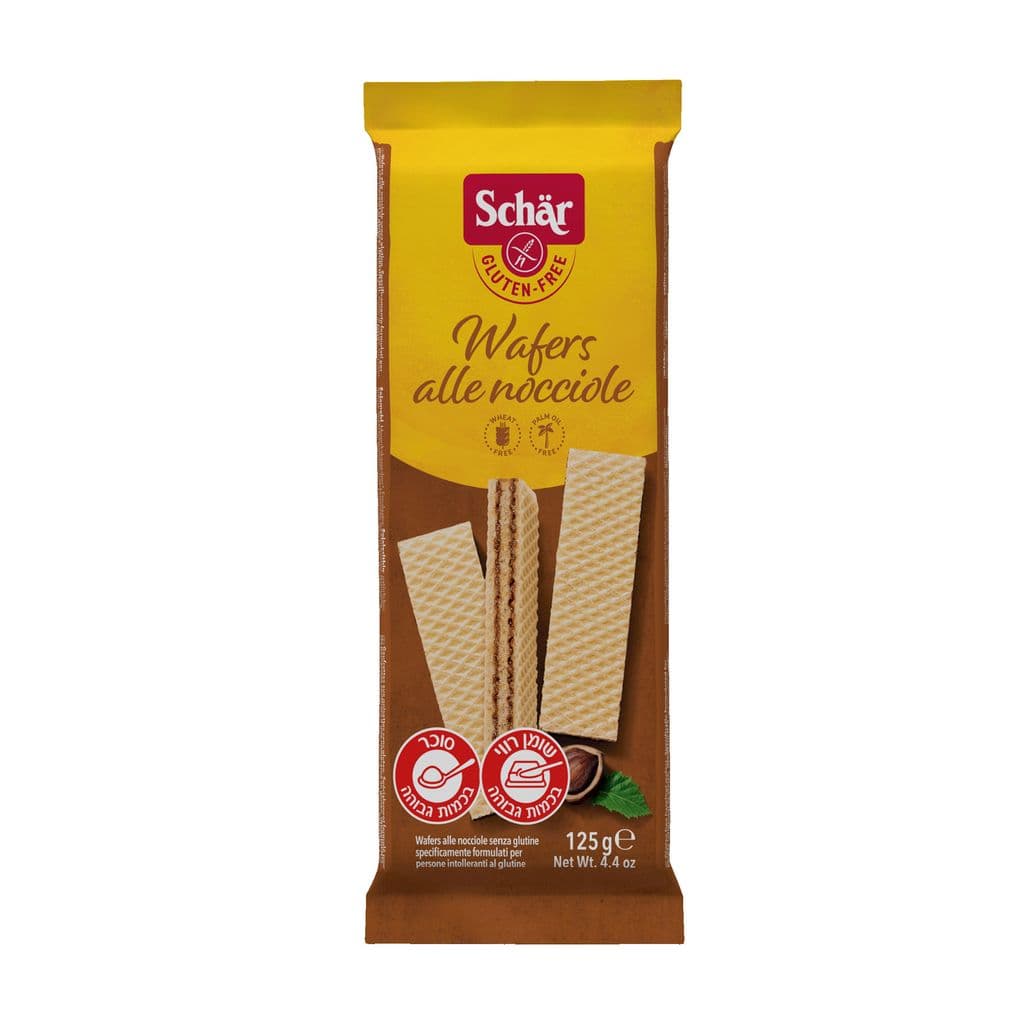 Gaufrette fourrée crème noisette sans gluten 125 g Sher