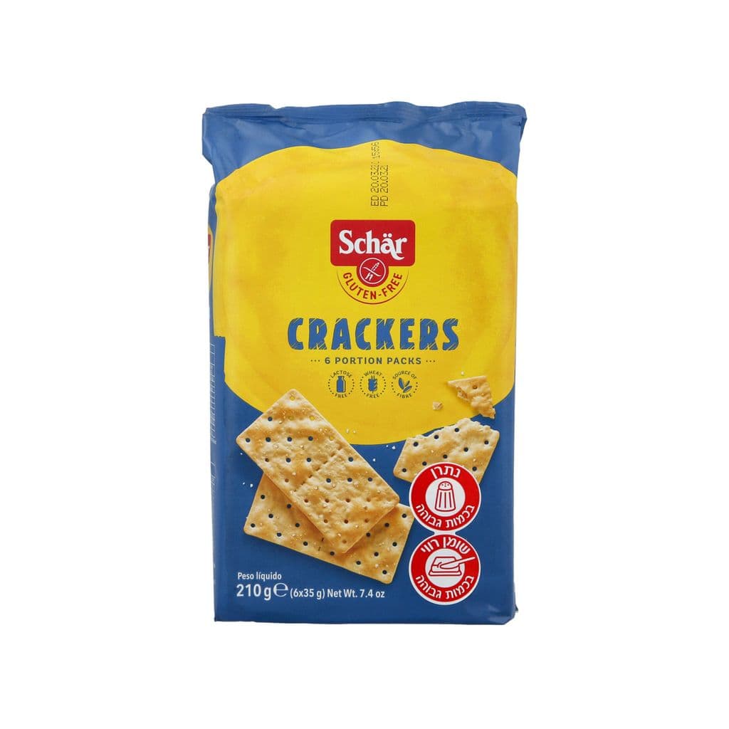 קרקר ללא גלוטן CRACKER, 210 גרם
