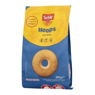עוגיות עם דבש ללא גלוטן HOOPS ללא שמן דקל - ללא לקטוז - ללא חלב  ללא חומרים משמרים