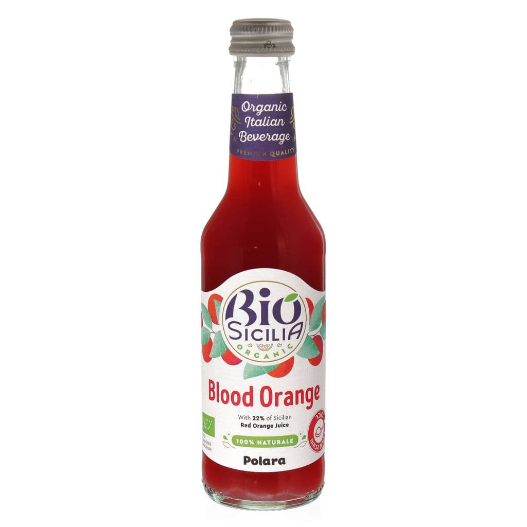 Bio SICILIA مشروب برتقال عضوي غازي 275 مل