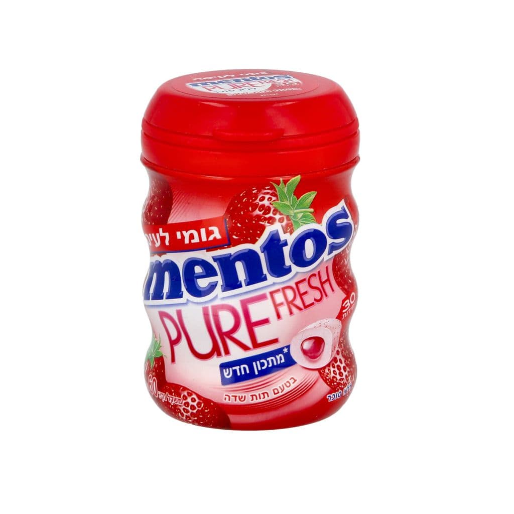 מנטוס תות שדה6X בק' מעוגל