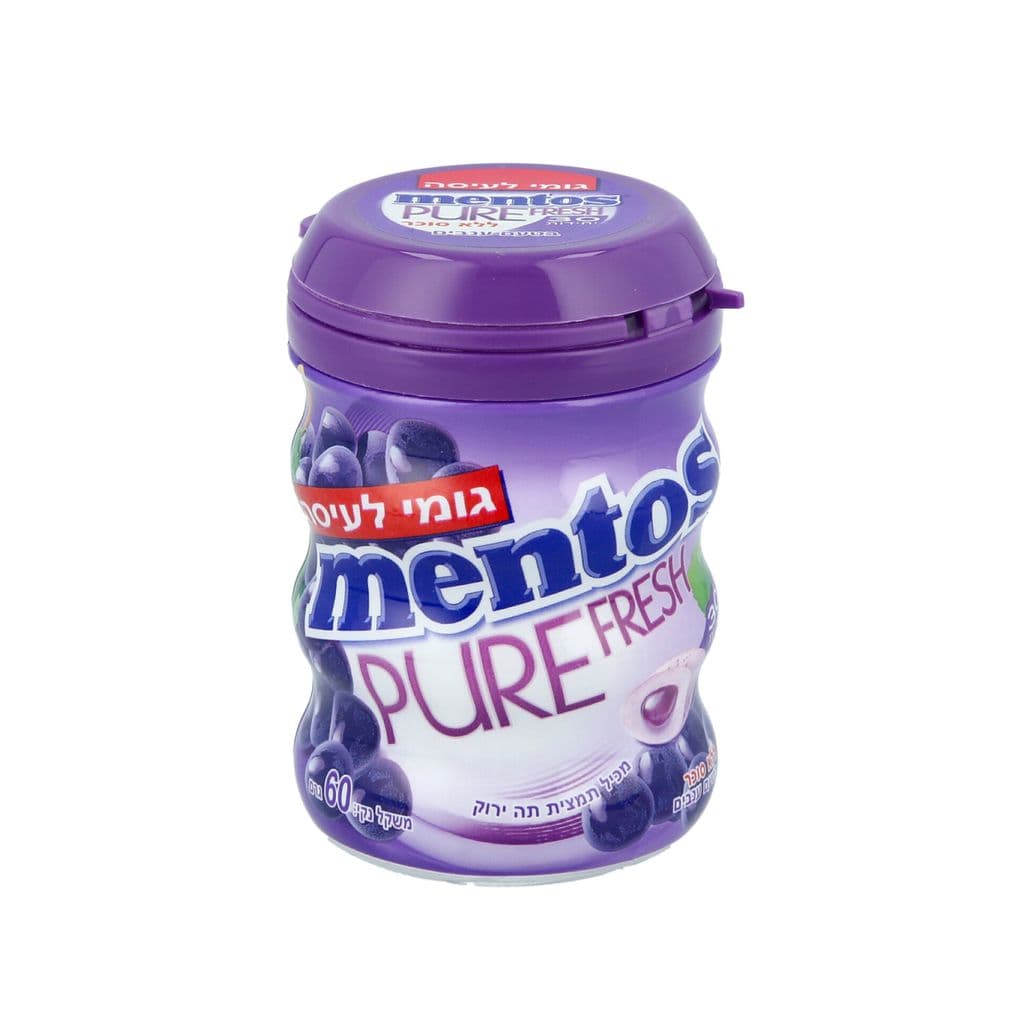 מנטוס פיורפרש ענבים 6X בק' מעוגל