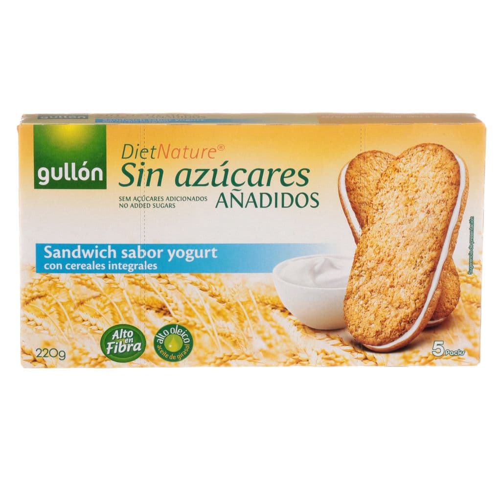 Gullon Cereal Yogurt Sandwich W. Oats 22