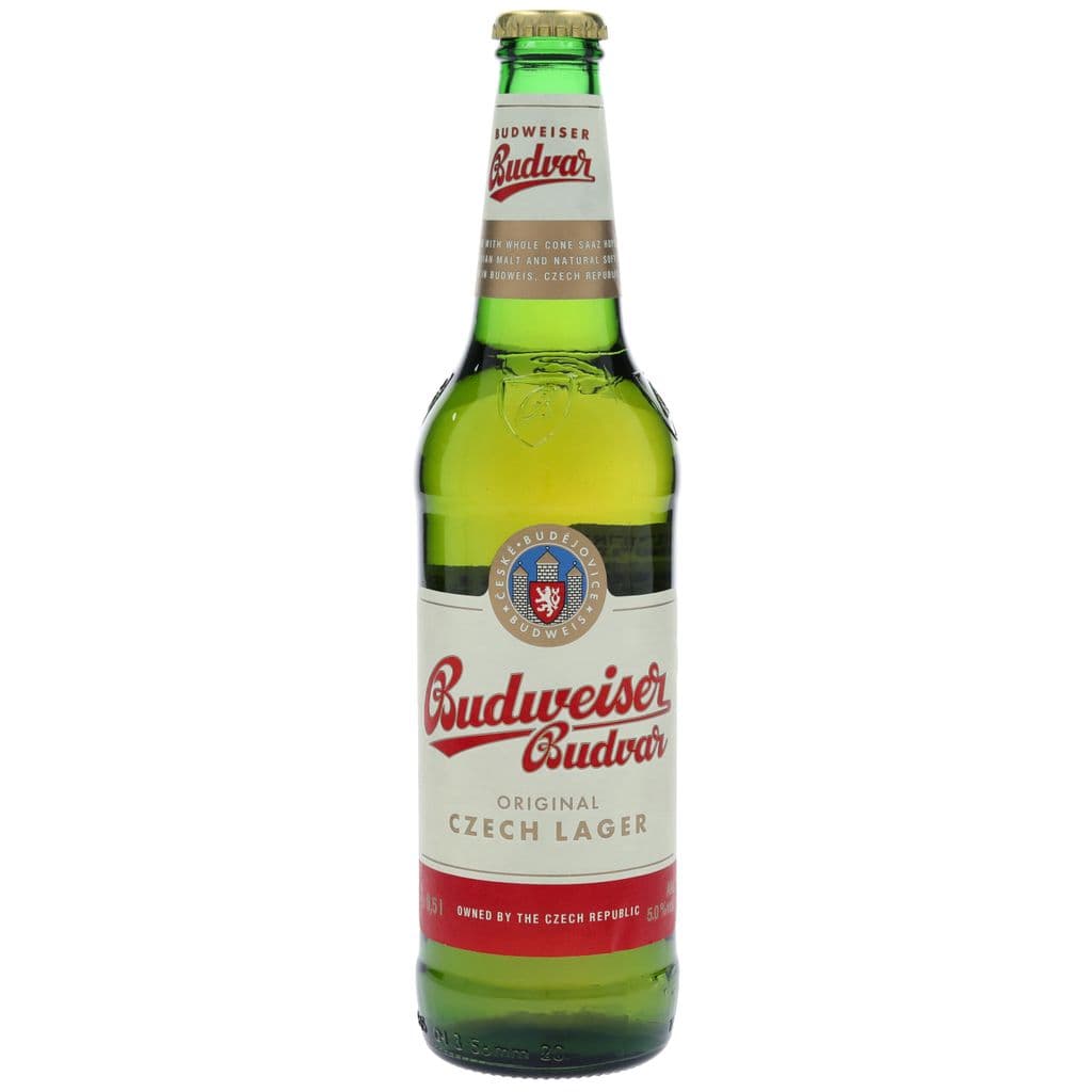 بيرة Budweiser Budvar خفيفة 500 مل