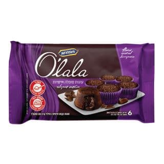 Olala Individual Cocoa Cakes Filled with Chocolate Cream