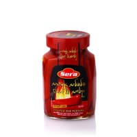 סרה פלפלים אדומים קלויים על האש 650 גרם