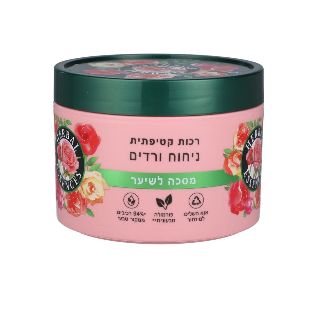 הרבל אסנס מסכה בניחוח ורדים 500 מלnnnn