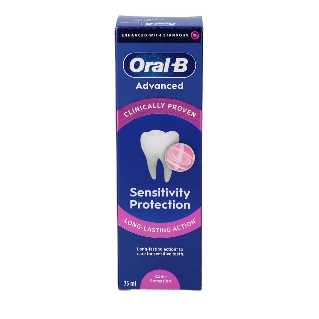 אורל בי Advanced משחת הגנה שיניים רגישות