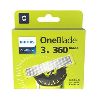 פיליפס 3 סכינים ONE BLADE למכשיר 360