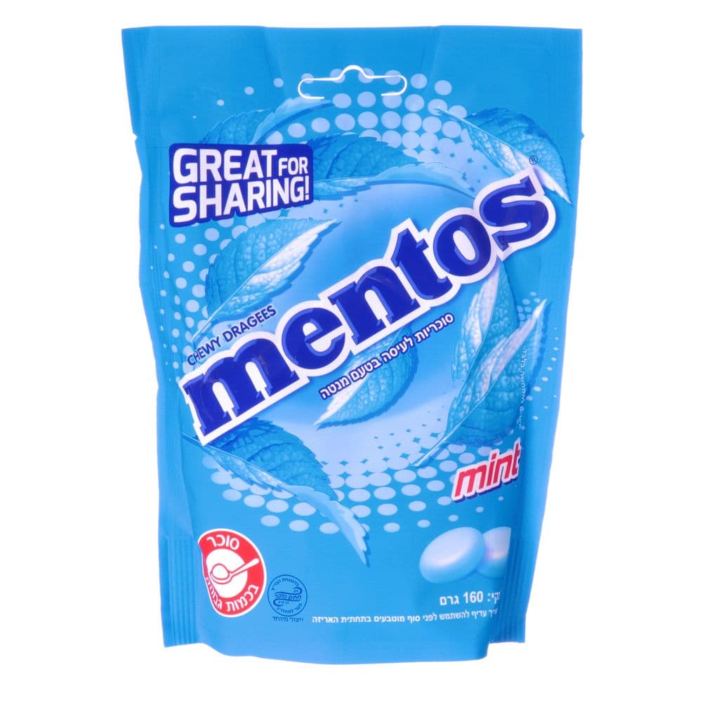 حلوى Mentos نعناع سائبة في كيس 160 غ