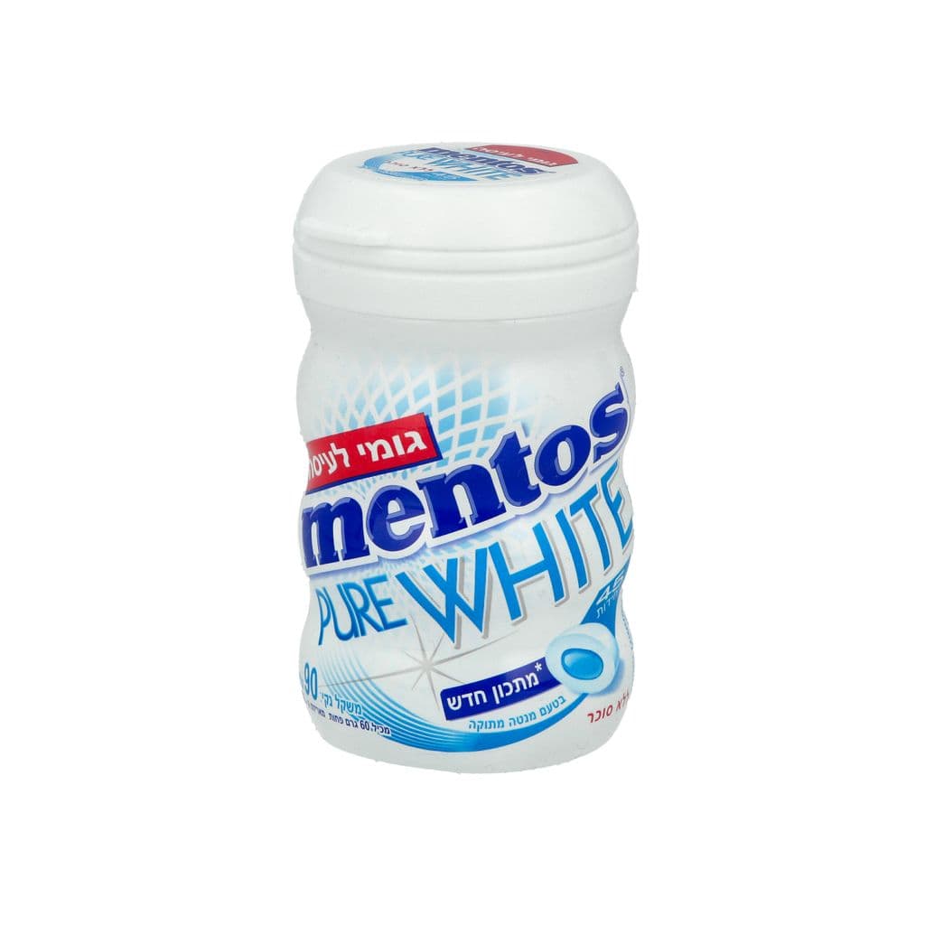 Chewing-gum White sans sucre goût menthe douce 90 g
