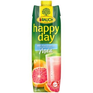 Сок розового грейпфрута Rauch 100% 12X