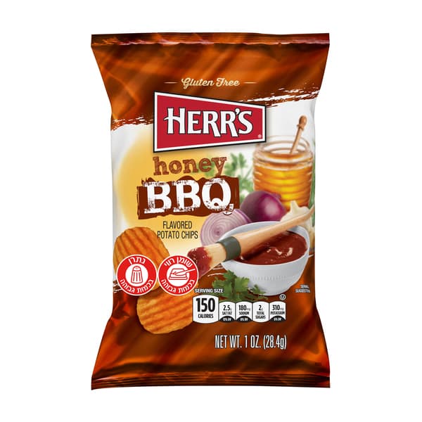חטיף תפוח אדמה בטעם ברביקיו ודבש