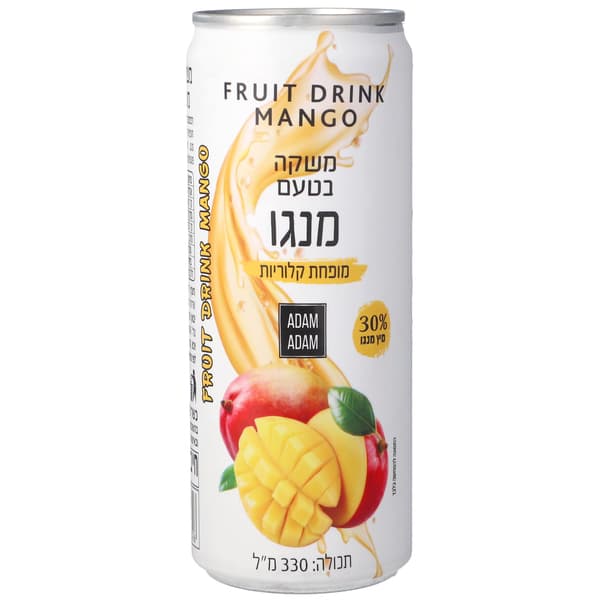 משקה בטעם מנגו מופחת קלוריות 330 מל