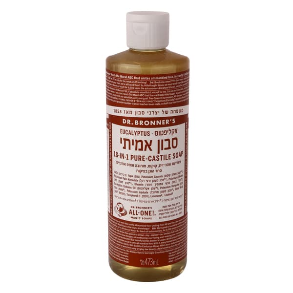Savon liquide eucalyptus Dr. Bronner
