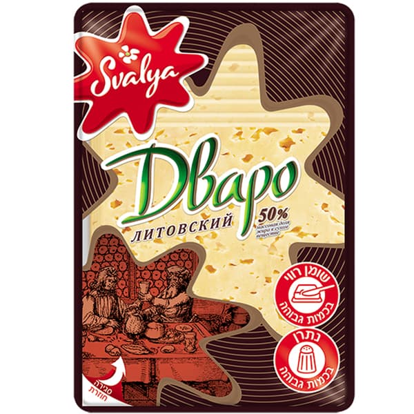 Tranches de fromage analogue 150 g DVARO